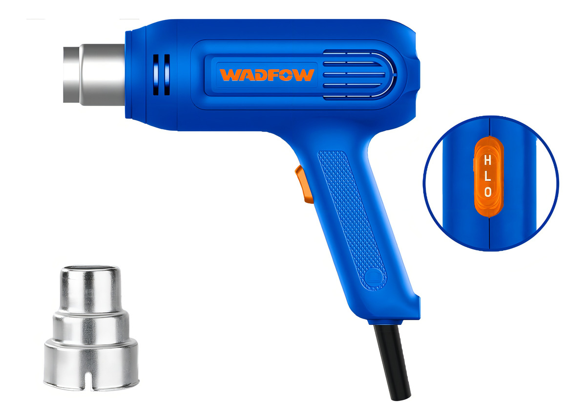 Pistola De Calor 1600w Wadfow Whg1516 Color Azul - Imagen 2