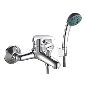 Griferia De Baño Monocomando De Ducha 2 Años Color Gris