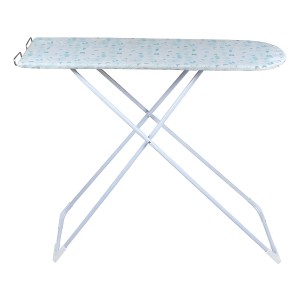 Tabla De Planchar Bela Flor Mor Con Regulador De Altura Floreado Blanco