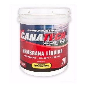 Membrana Liquida Canatech 20kgs + Bandeja + Rodillo + Pincel