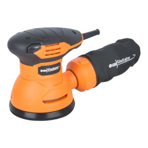 Lijadora Profesional Roto Orbital Gladiator Lr 605 Con Sistema Velcro Naranja 50hz/60hz 300w
