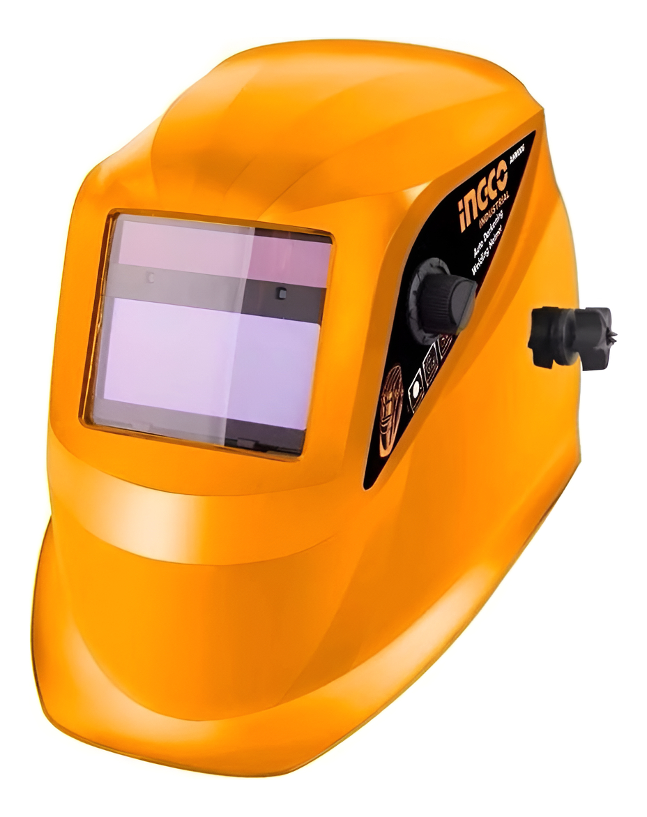 Careta Soldar Fotosensible Electronica Tig Mig Plasma Ingco Color Amarillo
