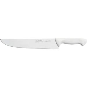 Cuchillo Carnicero 9 PuLG Tramontina Profesional Para Carne Color Blanco