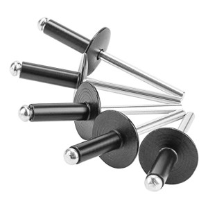 Remaches Pop 4x12 5/32x1/2 Negro Isopanel 1000unidades Tyt