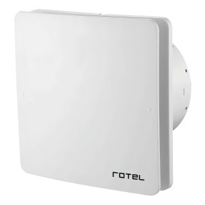 Extractor De Aire Para Baño 4 Deco Potencia 12w Rotel P G Color Blanco