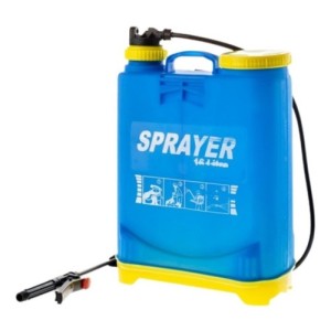 Fumigador Mochila A Presión Parnassa 16l R16l Manual Con Boquilla Azul