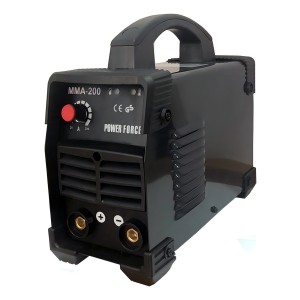 Soldadora Inverter 200amp Power Force Color Negro