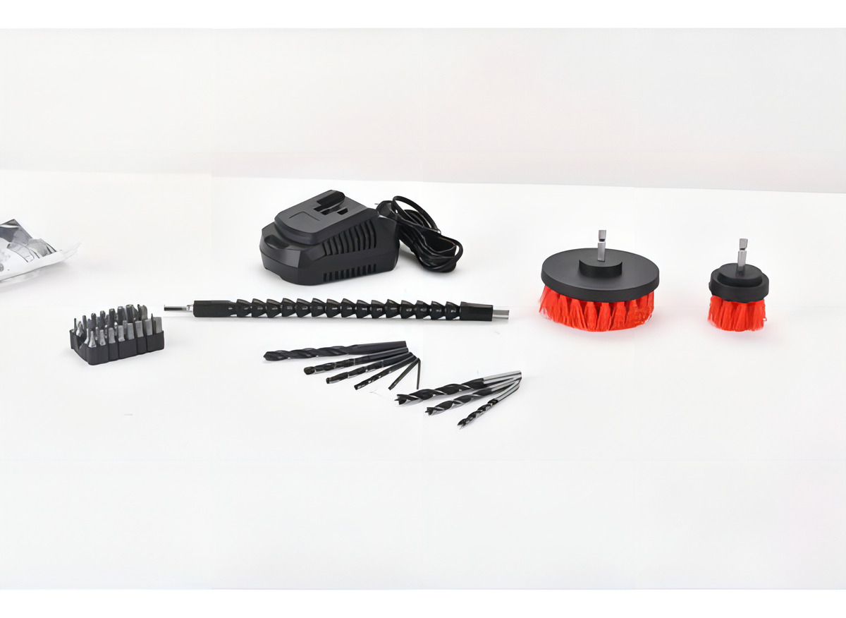 Taladro Atornilador Inalambrico Equus Bolso S Color Rojo - Imagen 3