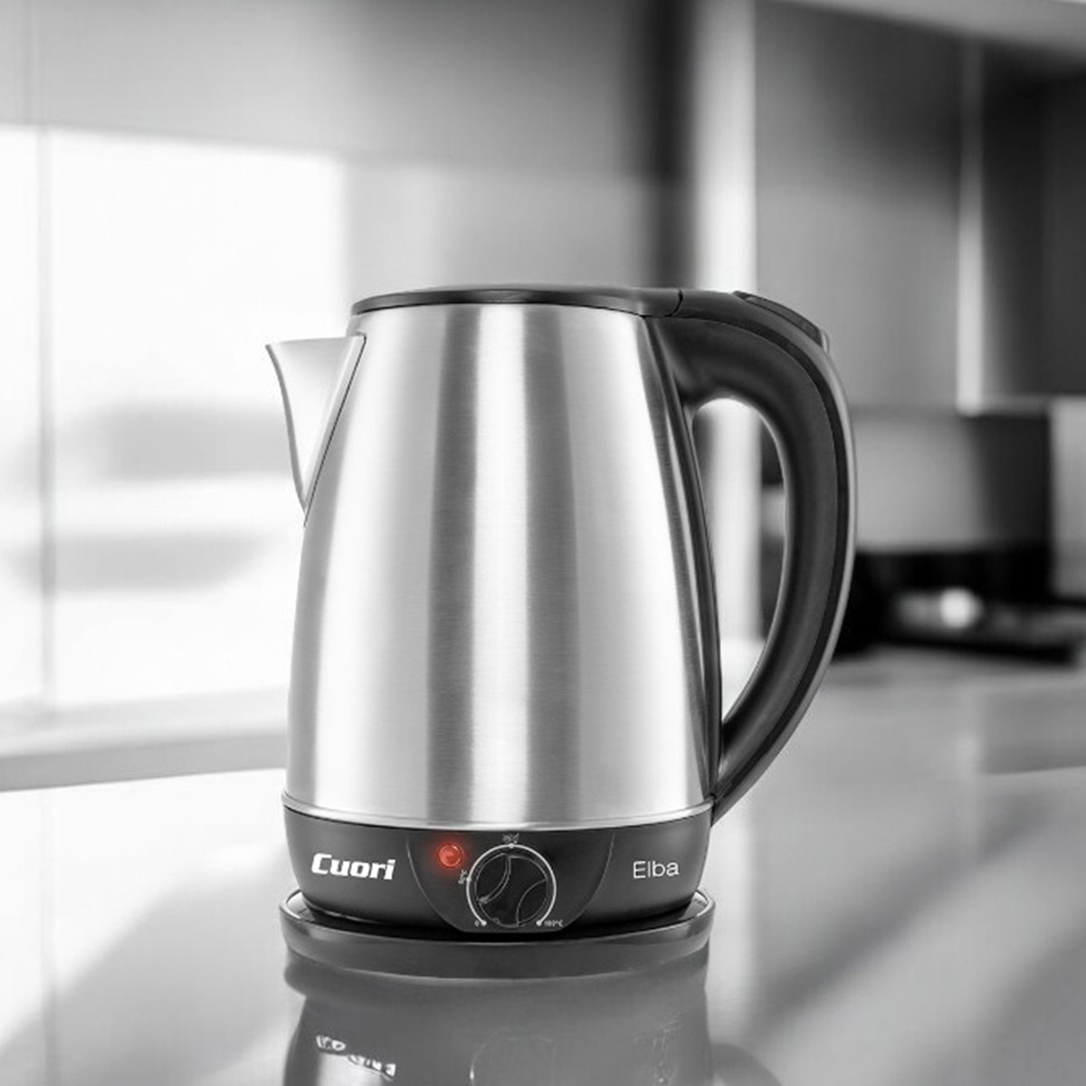 Jarra Eléctrica Cuori 1.8l Acero Inoxidable Control Temperatura 1500w Acero Inox - Imagen 2