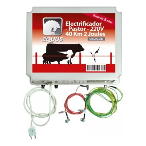 Electrificador Pastor Equus 40 Km 1,8 Joule