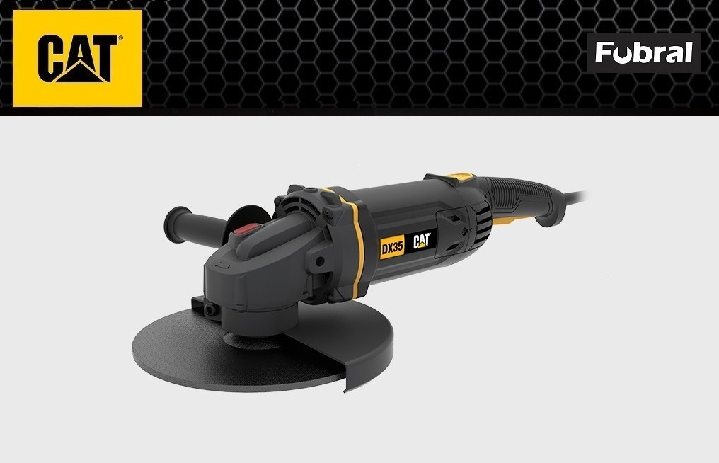 Amoladora Angular Caterpillar De 9 2350w Dx351 Color Negro Frecuencia 50 Hz/60 Hz - Imagen 2