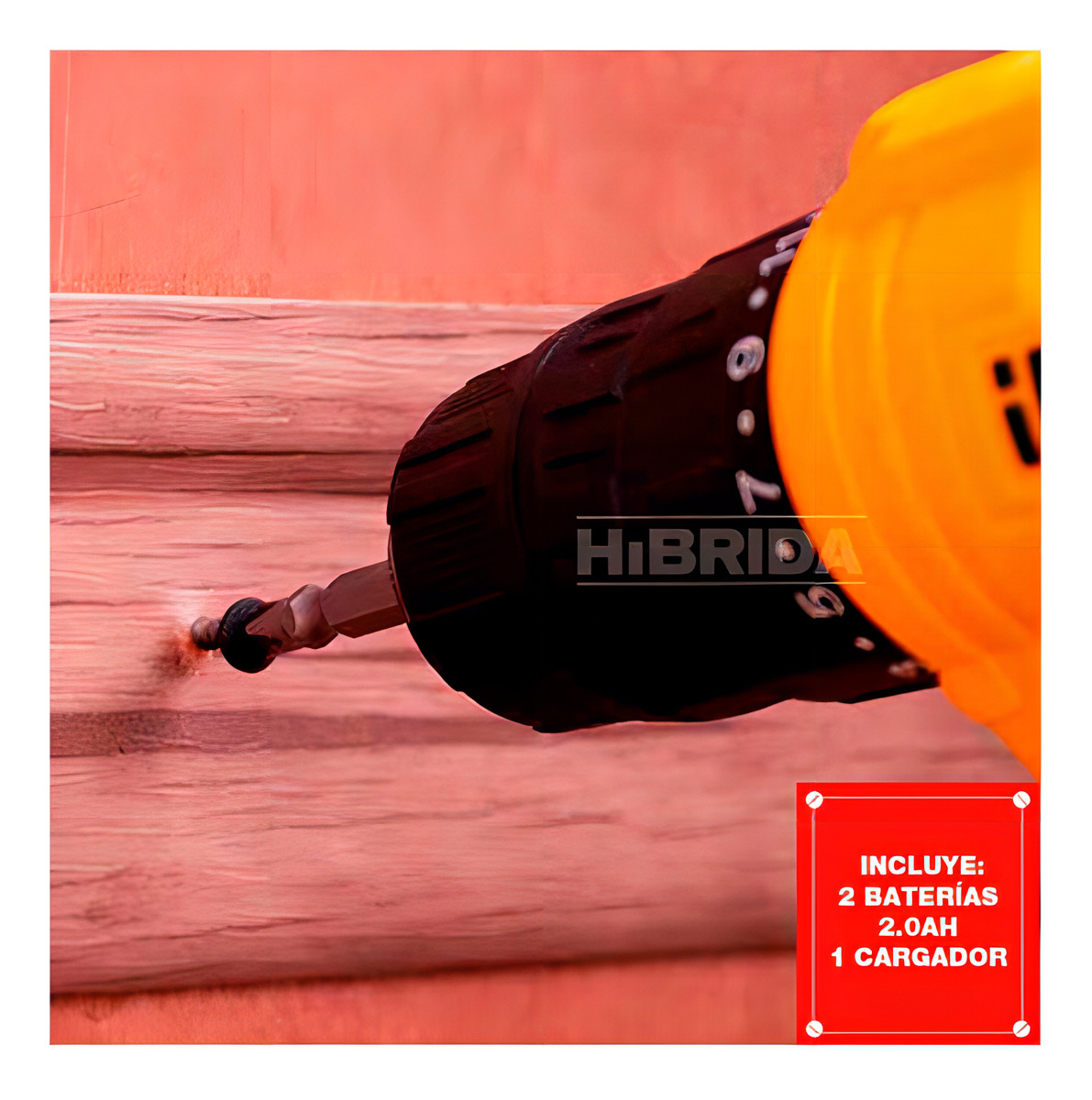 Kit Atornillador De Impacto + Taladro Atornillador Ingco 20v - Imagen 2