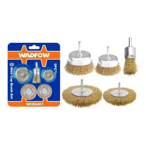 Set 5 Cepillos De Alambre Chato Copa Wadfow - Tyt
