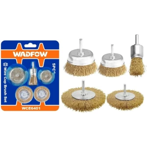 Set 5 Cepillos De Alambre Chato Copa Wadfow - Tyt