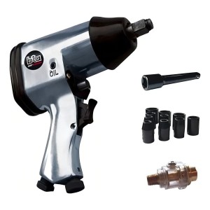 Kit Llave Impacto Bta Neumática 1/2 + Maletin + Accesorios