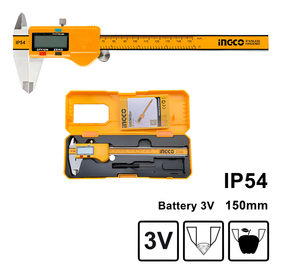 Calibre Precisión Digital Lcd 0-150mm Ingco Hdcd01150 - Tyt - Imagen 5