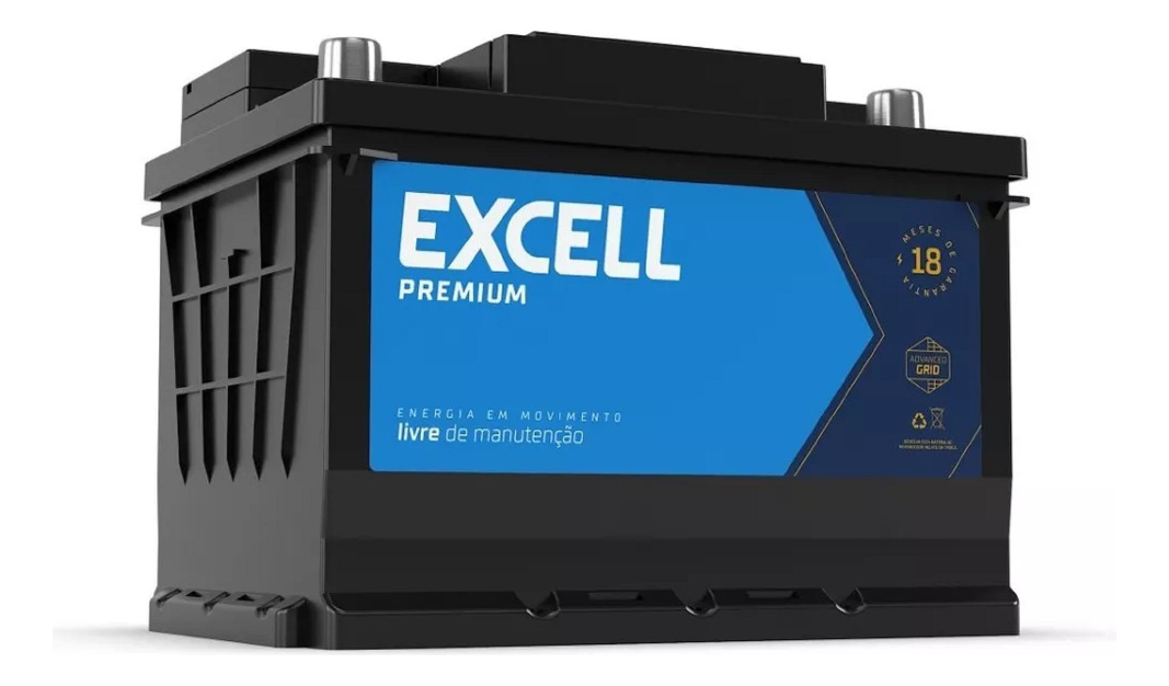 Batería Excell Premium 12v 80a - 24 Meses De Garantia - Tyt