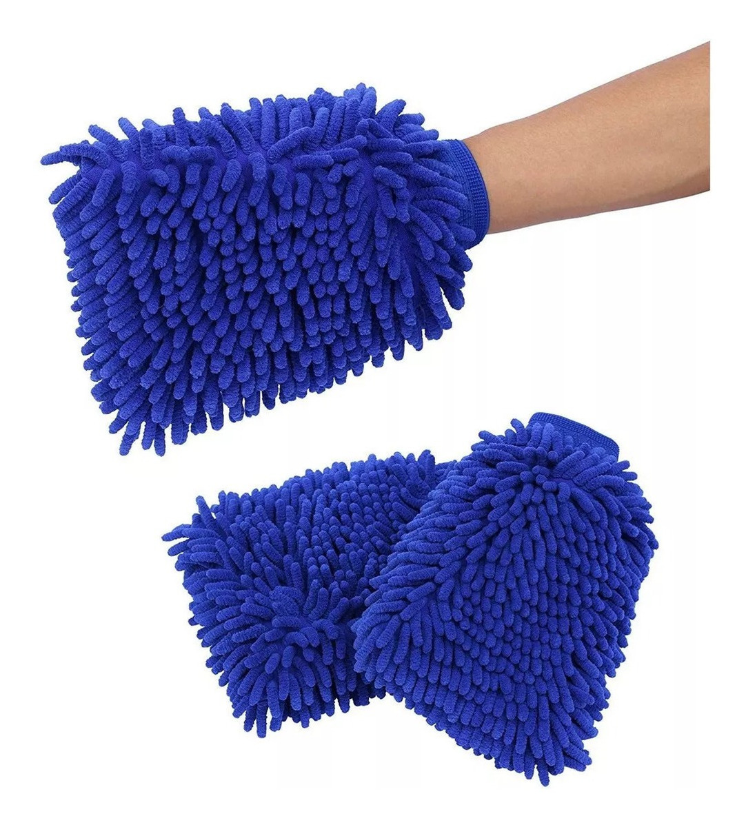 Guante Manopla Esponja De Microfibra Para Lavado - Tyt - Imagen 5