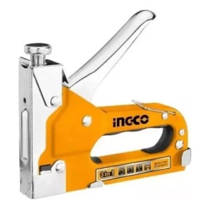Grapadora Manual Ingco 3 En 1 Hsg1405 Tapicera Con Repuestos
