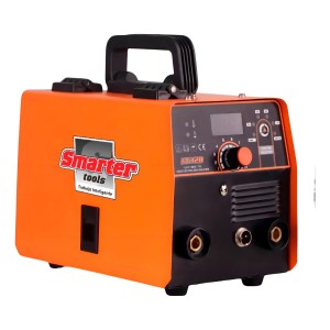 Soldadora Inverter Smarter Mig Flux Y Electrodo 100amp Fx120 Color Naranja Frecuencia 50-60