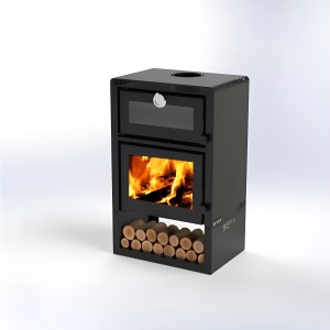 Calefactor Premium A Leña C/horno 150m2 - Tyt