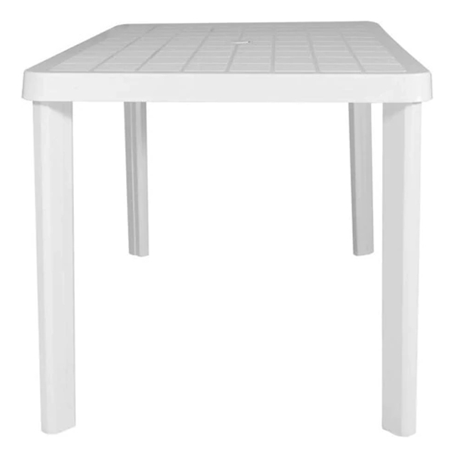 Mesa De Jardin Plastica Bali Rectangular Blanco Garden Life - Imagen 3