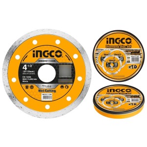 Disco Continuo Lata X 5 Pcs 9 X 22.2mm Ingco Dmd022302m