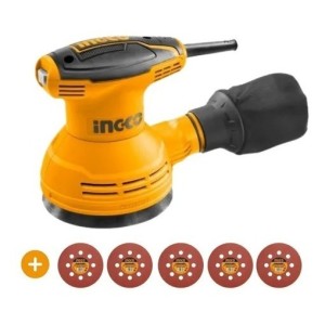 Lijadora Roto Orbital 5 320w Ingco Rs3208 + 5 Lijas | Tyt