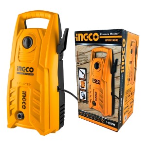 Hidrolavadora Ingco 1400w Alta Presión Carros Caiones Naranja