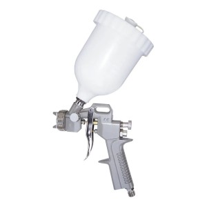 Pistola Pintar Neumática Hvlp Plástico Gravedad Bta 2 Año Gt