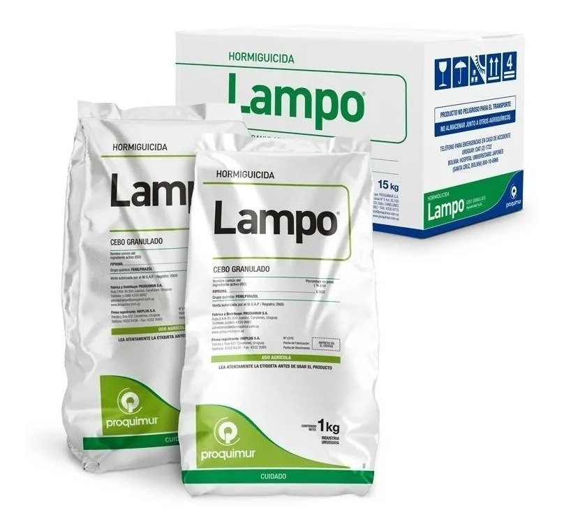 Lampo Veneno Hormigas Granulado (alta Eficiencia) 1kg