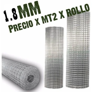 Alambrado Tejido Malla Electrosoldada 1,80 X 10mts