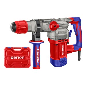 Rotomartillo 1050w Sds Plus 26mm 4.5 Joules Emtop Erhrp1052