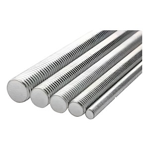 Varilla Roscada Galvanizada 3/8'' -x5 Mts+ 50tuer Y 50arande