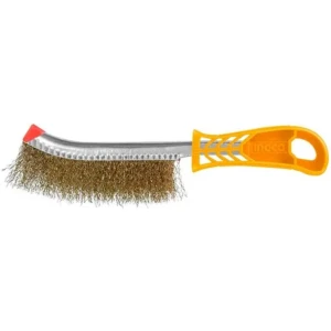 Cepillo De Alambre Oxido Ingco Largo 250mm Mango Plast - Tyt