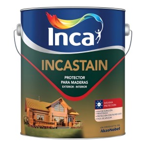 Incastain Protector Para Madera 1lt - Terminación Satinada Acabado Satinado Color Incoloro