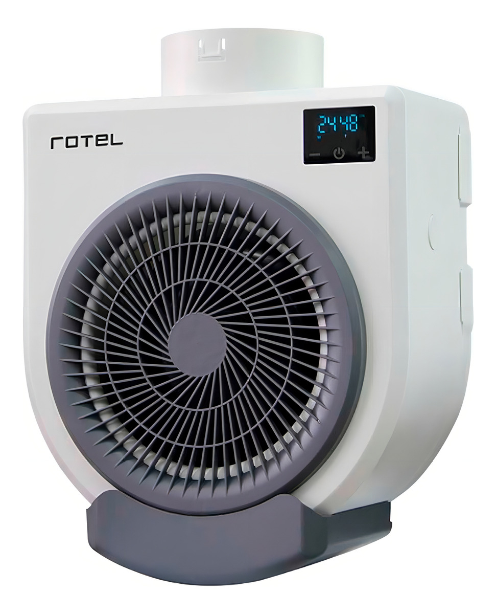 Extractor De Cocina Digital Rotel 650 M3/h 160w Salida 118mm Color Blanco