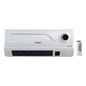 Calefactor Convector Cerámico Para Pared 2000w Cuori Brucia Color Blanco
