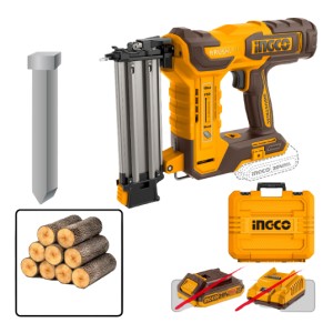 Clavadora A Bateria 50mm 20v P20s Brushless Para Madera En V