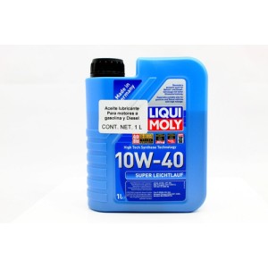 Aceite Liqui Moly Super Leichtlauf 10w40 Sintetico Hc 1l L46