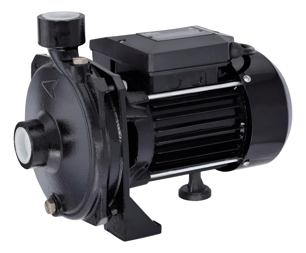 Bomba Centrífuga Bta Scm-50 140l/min Agua Sucia Impulsor Acero Negro