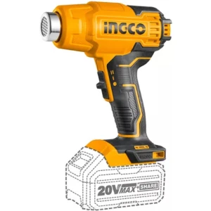 Pistola De Calor 20 V P20s 550ºc C/accesorios Hgli2002 - Tyt
