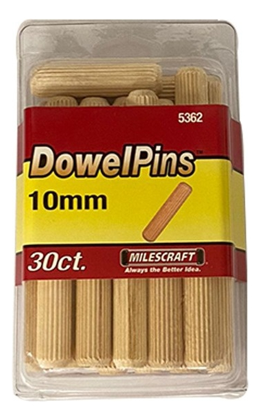 Tarugos Para Madera 10 Mm X 50 Unidades Milescraft