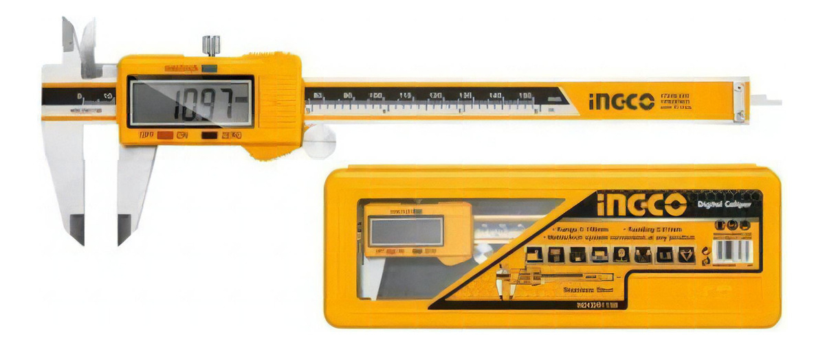 Calibre Precisión Digital Lcd 0-150mm Ingco Hdcd01150 - Tyt