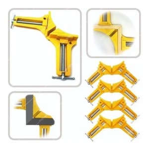 4 Prensas Escuadra Carpinteria Herreria Oferta!!