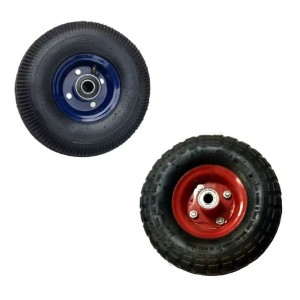 Rueda Inflable Carro Carga - Eje 16mm. - Tyt