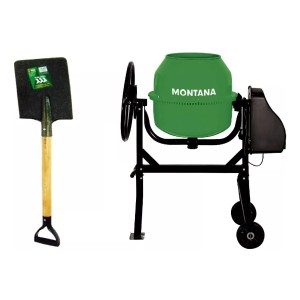 Hormigonera Montana De 120 Lts - 0,7 Hp