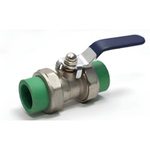 Llave De Paso Metálica Esférica Ppr Termofusión 20 Mm Pf