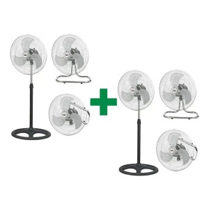2 Ventiladores 3 En 1 Super Potentes Silenciosos Super Promo