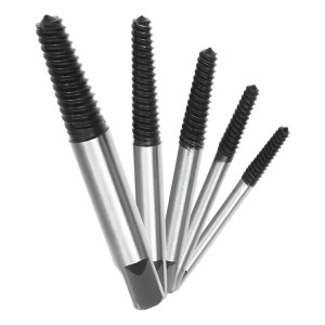 Contra Macho Rosca Izquierda Saca Tornillo 5 Pzs. | 3-18mm.